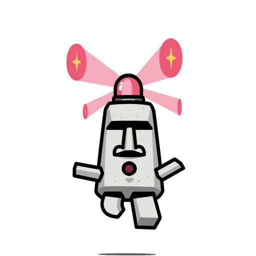 ⭐ Эмодзи «Истукан» для Telegram