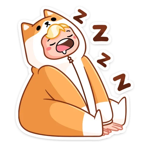 😴 Стикер «Итан» для Telegram