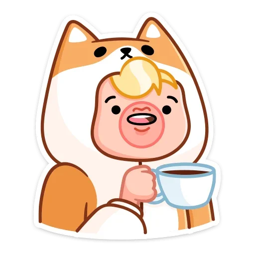 ☕️ Стикер «Итан» для Telegram