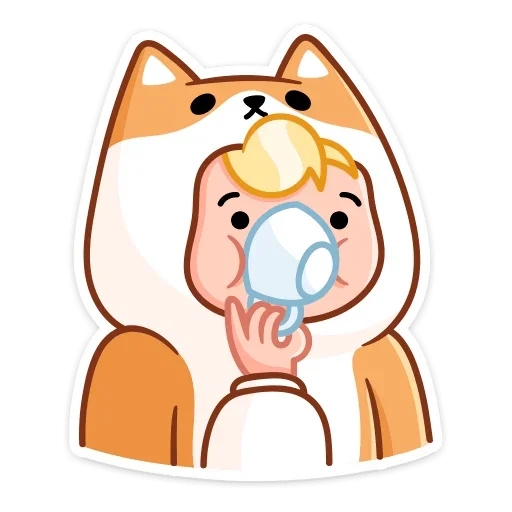 ☕️ Стикер «Итан» для Telegram