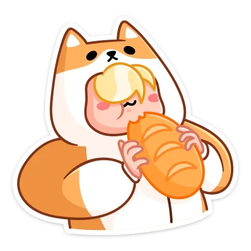 🥖 Стикер «Итан» для Telegram