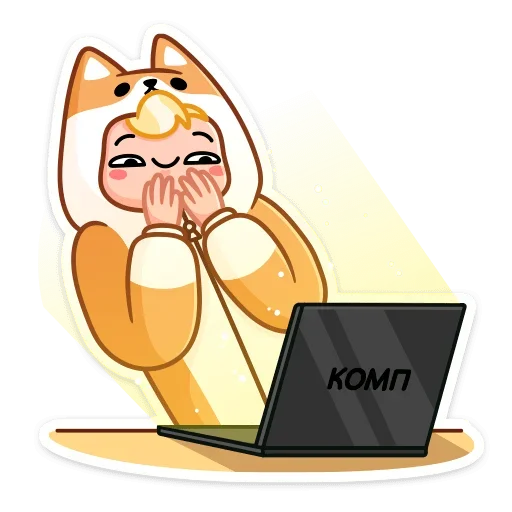 💻 Стикер «Итан» для Telegram