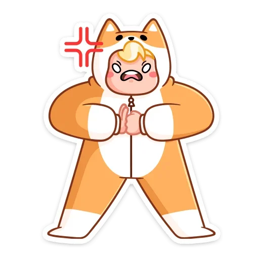 😡 Стикер «Итан» для Telegram