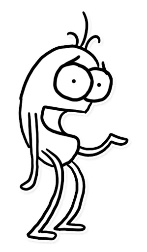 💁 Стикер «Itchy Feet» для Telegram