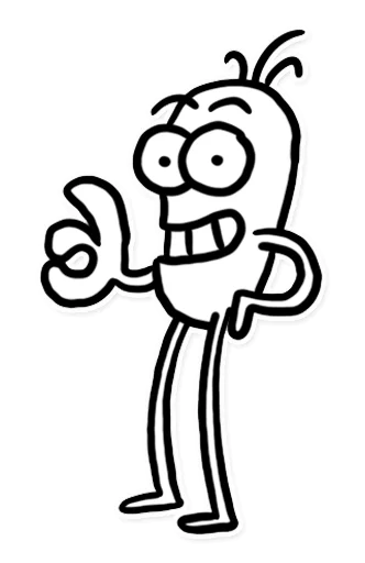 👌 Стикер «Itchy Feet» для Telegram