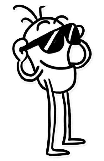 😎 Стикер «Itchy Feet» для Telegram