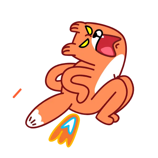 🤩 Эмодзи «Это Лис» для Telegram