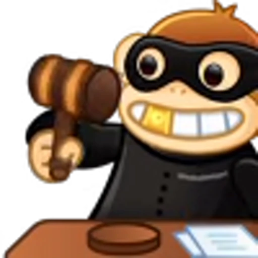🔨 Эмодзи «Обезьяна» для Telegram