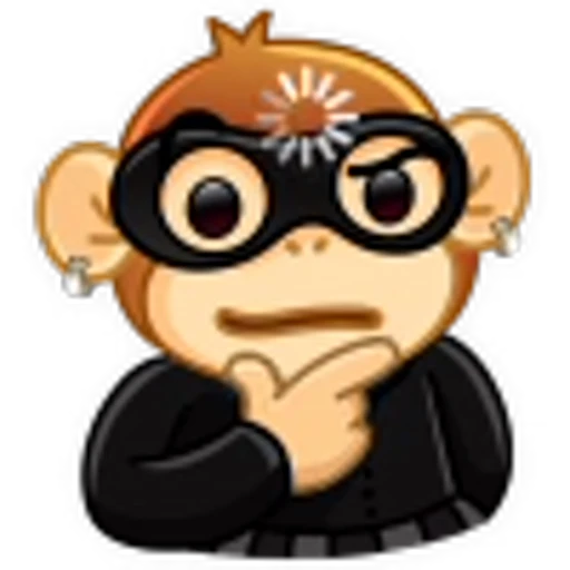🤨 Эмодзи «Обезьяна» для Telegram