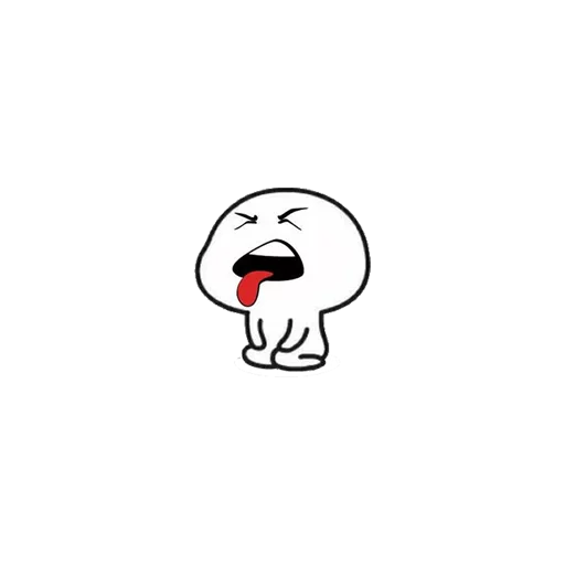 😖 Стикер «ایتی بیتی / itty bitty» для Telegram