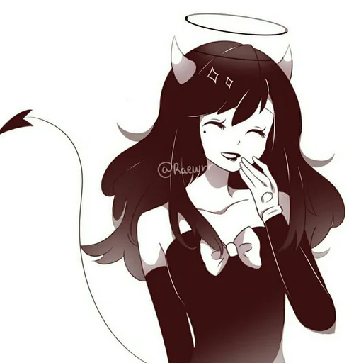 😙 Стикер «Bendy And The Ink Machine» для Telegram