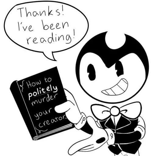 😌 Стикер «Bendy And The Ink Machine» для Telegram