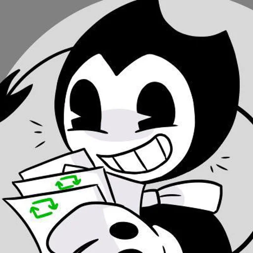 🎴 Стикер «Bendy And The Ink Machine» для Telegram