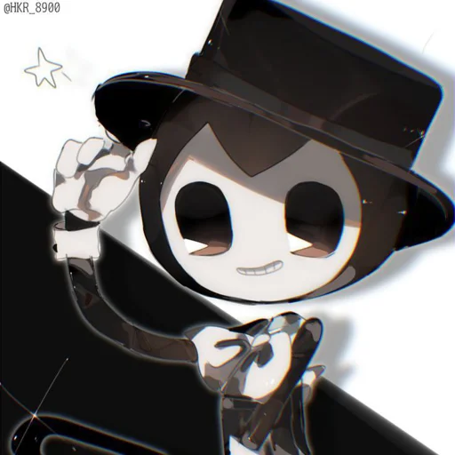 🎩 Стикер «Bendy And The Ink Machine» для Telegram