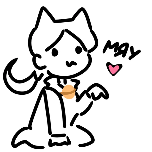 😺 Стикер «Илуша» для Telegram