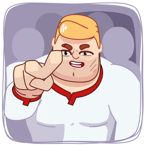 😡 Стикер «Ivan» для Telegram