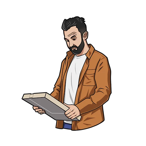 Стикерпак Ivan Degtev - Deli для Telegram — скачать