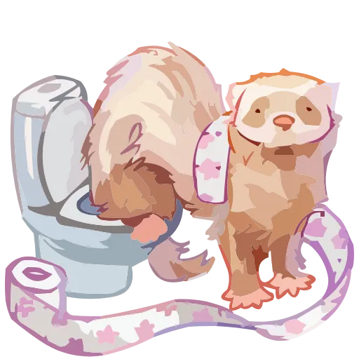 🚽 Эмодзи «Вонюша» для Telegram