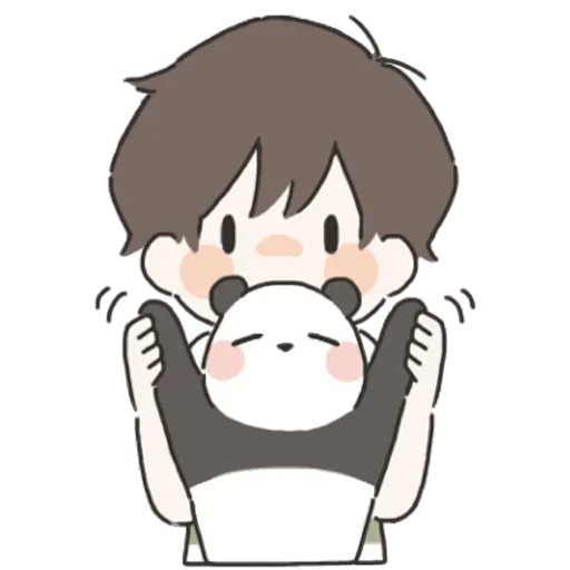 ☺️ Стикер «Я всегда рядом (кун)» для Telegram