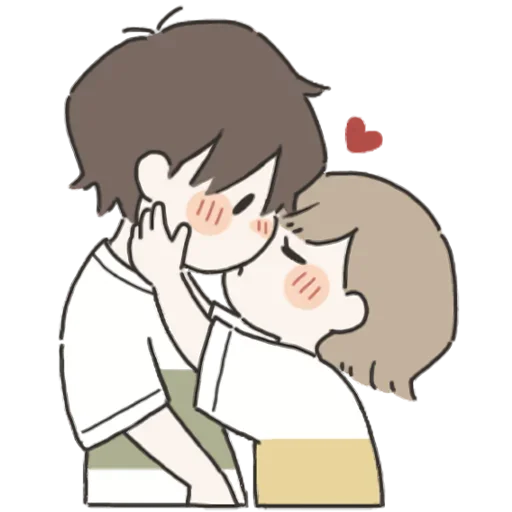 😘 Стикер «Я всегда рядом (тян)» для Telegram