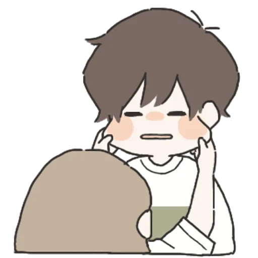 😊 Стикер «Я всегда рядом (тян)» для Telegram