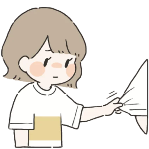 😳 Стикер «Я всегда рядом (тян)» для Telegram