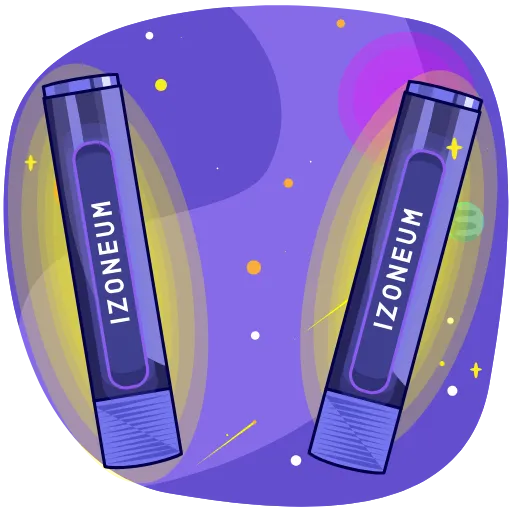 🥳 Стикер «IZONEUM OFFICIAL» для Telegram