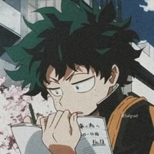 🥦 Стикер «‌Izuku Midoriya (Deku)» для Telegram