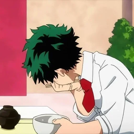 🥦 Стикер «‌Izuku Midoriya (Deku)» для Telegram