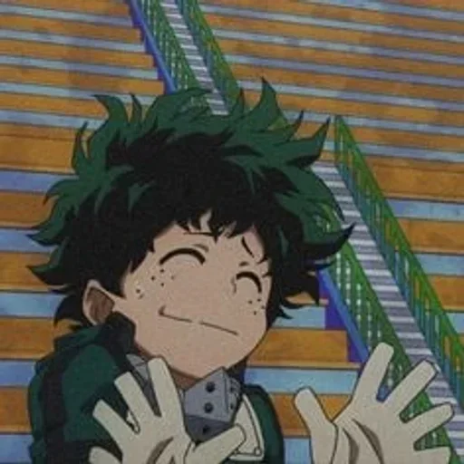 🥦 Стикер «‌Izuku Midoriya (Deku)» для Telegram
