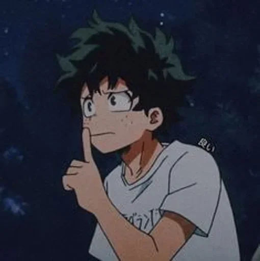 🥦 Стикер «‌Izuku Midoriya (Deku)» для Telegram
