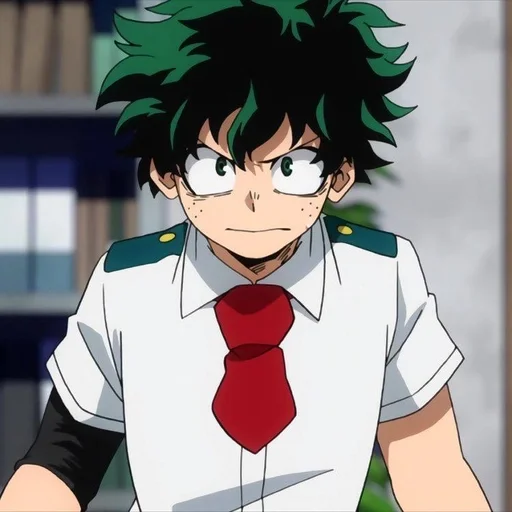 Стикерпак Izuku Midoriya для Telegram — скачать