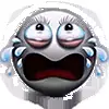 😭 Эмодзи «Strange #status #random #horror» для Telegram