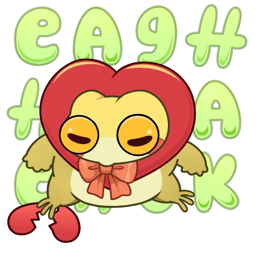 🤩 Стикер «Жаба Ивановна» для Telegram