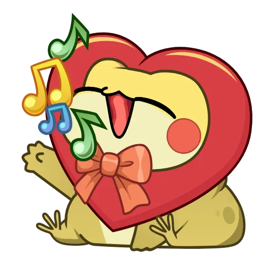 🤩 Стикер «Жаба Ивановна» для Telegram