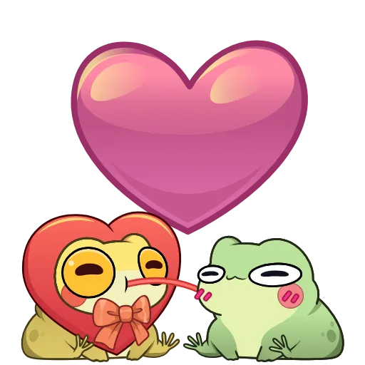😘 Стикер «Жаба Ивановна» для Telegram