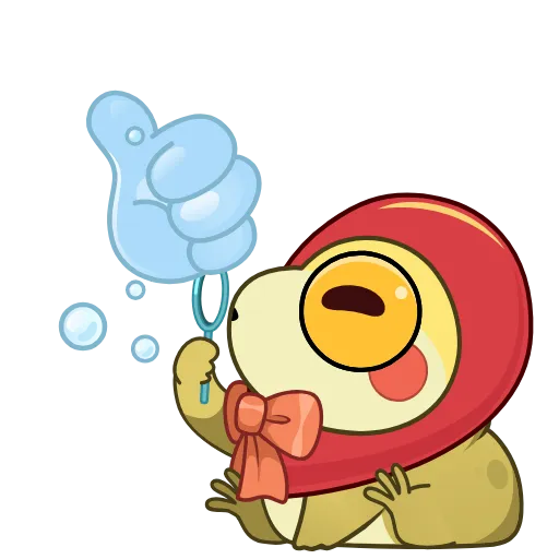 👍 Стикер «Жаба Ивановна» для Telegram