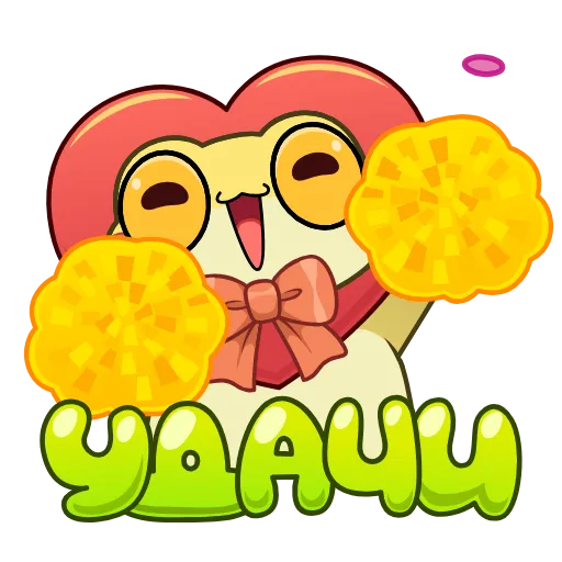 🤩 Стикер «Жаба Ивановна» для Telegram