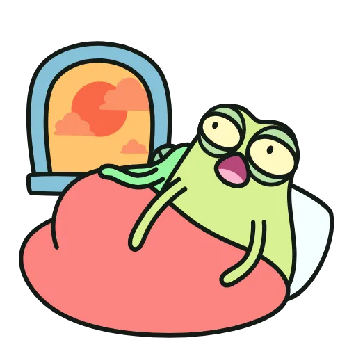 😴 Эмодзи «🎂 Анимированный набор эмоджи с Жабом и Жабеттой из ВК (» для Telegram