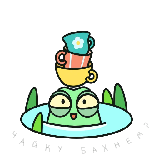 ☕️ Эмодзи «🎂 Анимированный набор эмоджи с Жабом и Жабеттой из ВК (» для Telegram