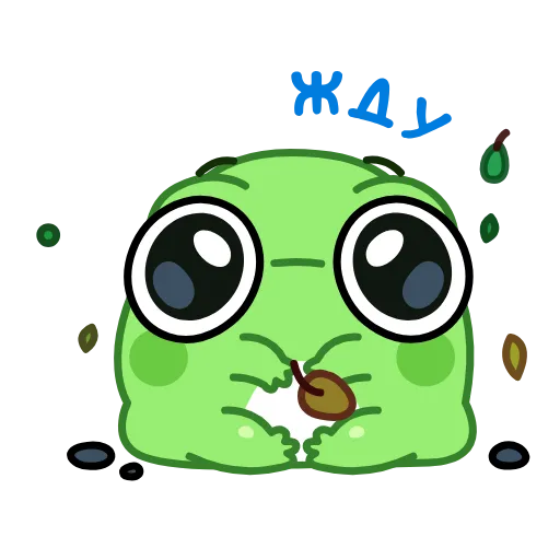 🫥 Эмодзи «Жабки» для Telegram