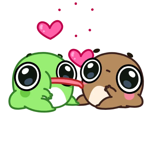 😍 Эмодзи «Жабки» для Telegram