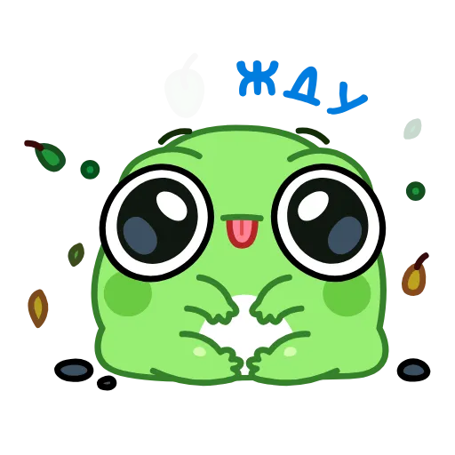 🫥 Стикер «Жабки» для Telegram