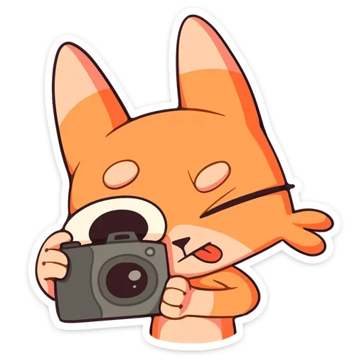 📸 Стикер «Шакалёнок Джек 2 без надписей» для Telegram