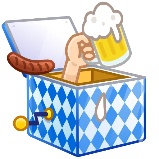 🤡 Стикер «Jack in the Box» для Telegram