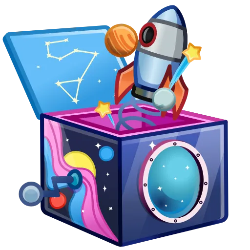 🤡 Стикер «Jack in the Box» для Telegram