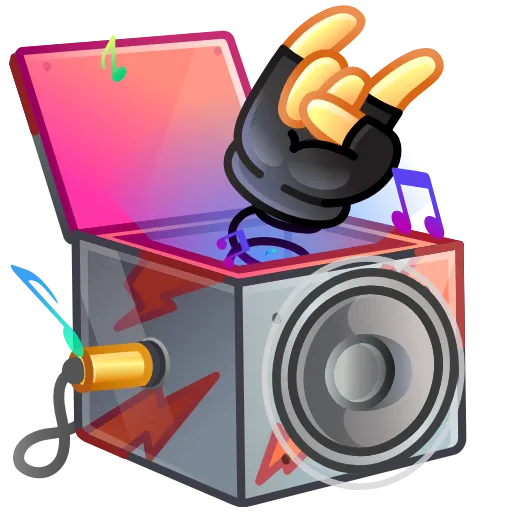 🤡 Стикер «Jack in the Box» для Telegram