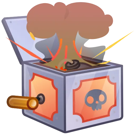🤡 Стикер «Jack in the Box» для Telegram