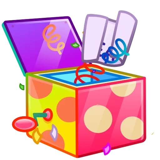 🤡 Стикер «Jack in the Box» для Telegram