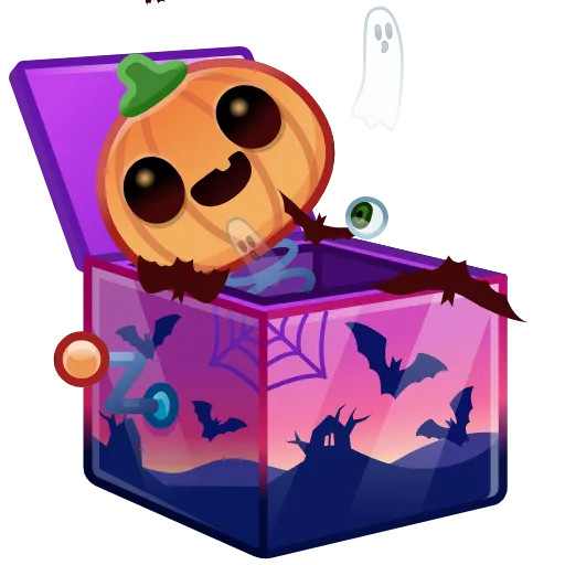 🤡 Стикер «Jack in the Box» для Telegram